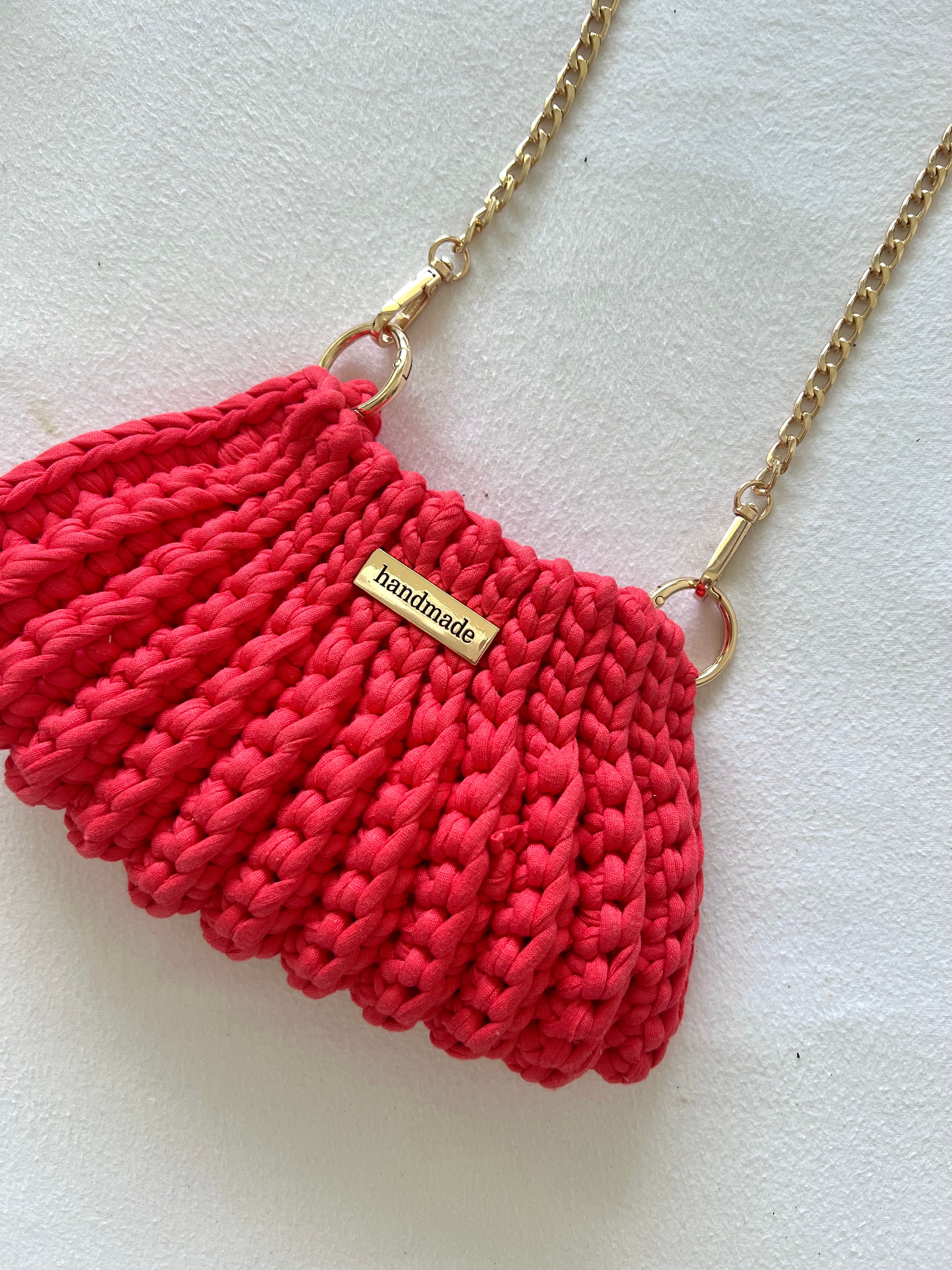 The “Coral” Baguette Bag